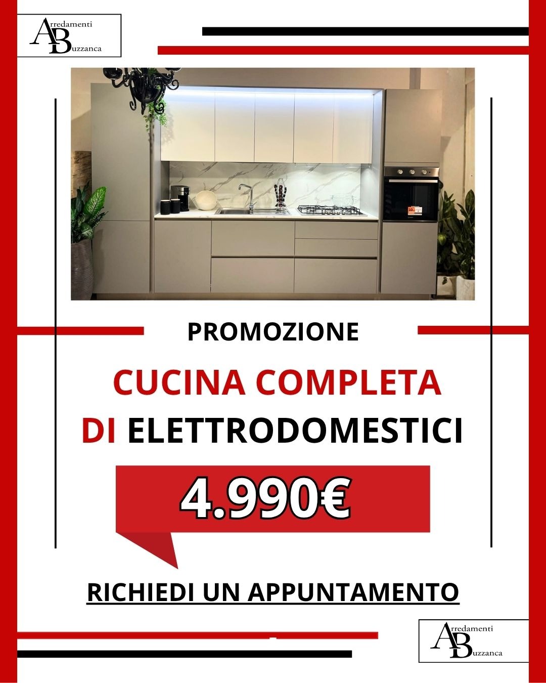 Arredamenti Buzzanca - Promozione Cucina Completa